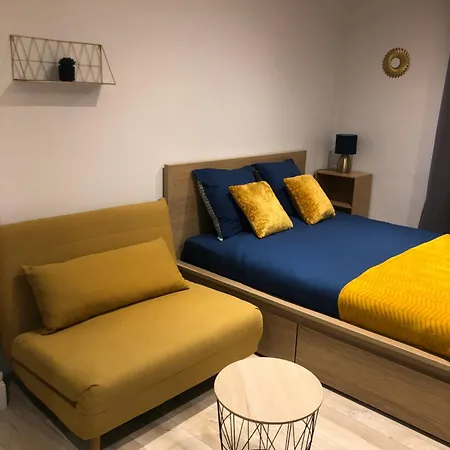 דירה Confort Et Charme Scandinave Avec Terrasse Vichy